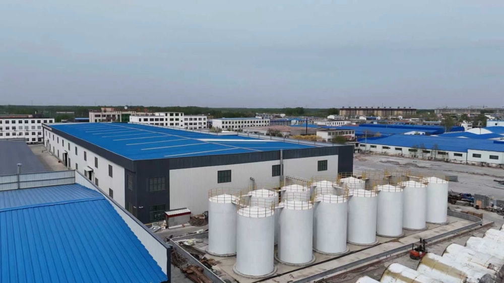 Outside of the factory