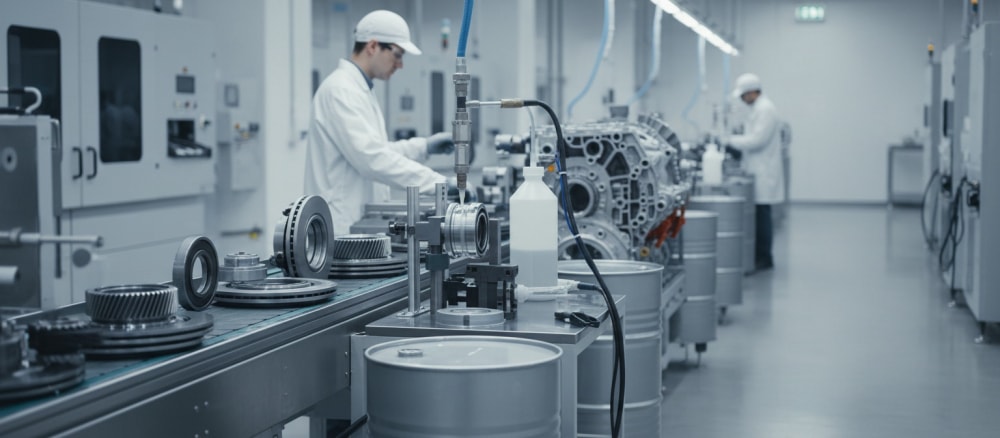 factory modern auto parts lubrication 1